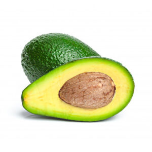 Closeup shot of Avocado fruit on display of the website
