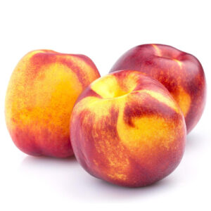 Closeup shot of Nectarine fruit on display of the website