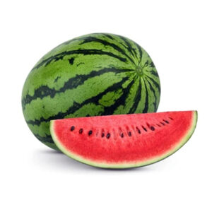 Red Watermelon on a white background